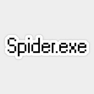 Spider.exe Sticker